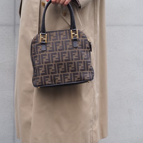 FENDI フェンディ ズッカ柄 ハンドルショルダーバッグ / ヴィンテージファッション