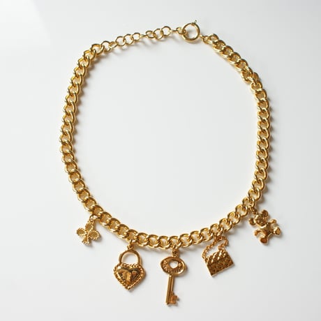 Special price【スペシャル プライス】MOSCHINO モスキーノ チャーム ネックレス/ ヴィンテージジュエリー・アクセサリー