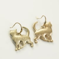 【フランス買付】Special price【スペシャルプライス】 フレンチキャット 猫 ピアス/ヴィンテージ・コスチュームジュエリー