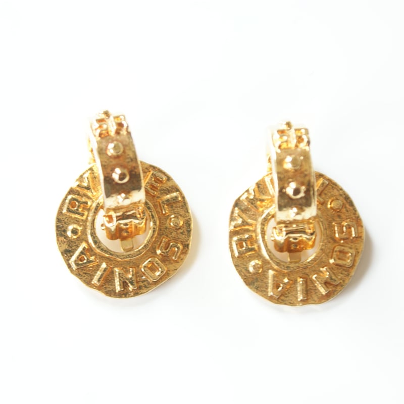 SONIA RYKIELソニアリキエル 2WAY ゴールド フープ ヤリング  