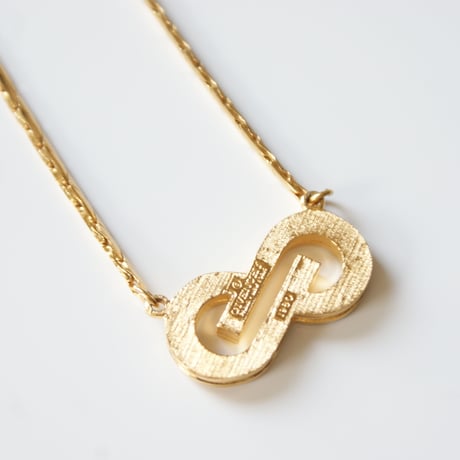 GIVENCHYジバンシィ ブランドロゴ ゴールド ネックレス / ヴィンテージジュエリー・アクセサリー
