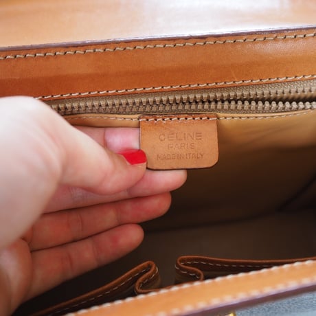 Special price【スペシャル プライス】CELINE セリーヌ  マカダム ターンロック ハンドル バッグ/ ヴィンテージファッション
