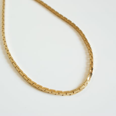 GIVENCHYジバンシィ スクエアチェーン チョーカーネックレス / ヴィンテージ・コスチュームジュエリー