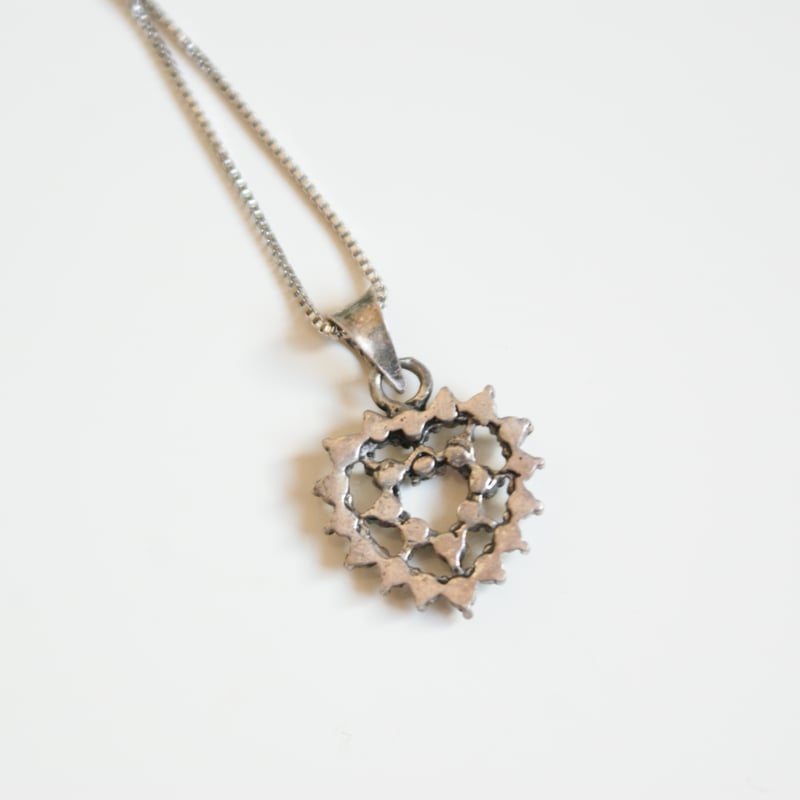 オーストリア買付】 シルバー925 ハートチャームネックレス