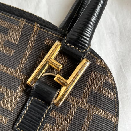 FENDI フェンディ ズッカ柄 ハンドルショルダーバッグ / ヴィンテージファッション