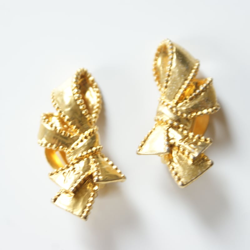 Special Price】SONIA RYKIELソニアリキエル リボン ゴールド