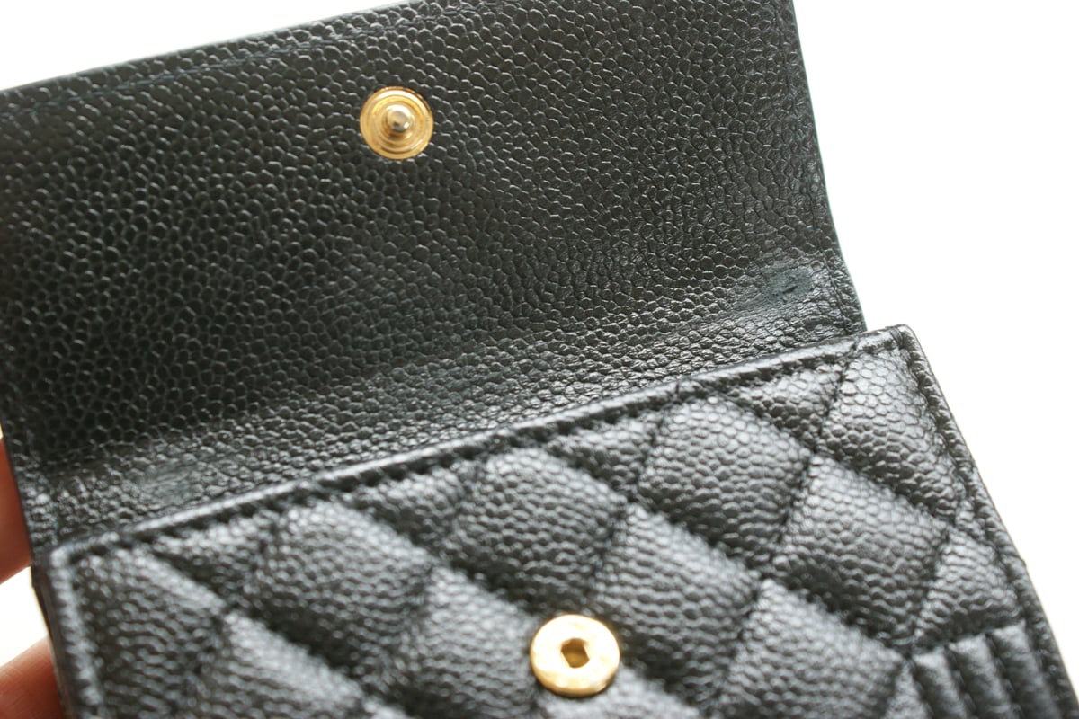 CHANEL シャネル キャビアスキン ココマーク ボーイシャネル 3