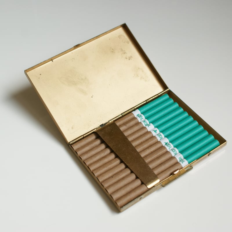 シェル マザーオブパール 白蝶貝 シガレットケース / ヴィンテージ