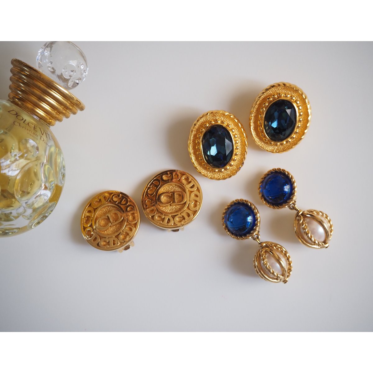 クリスチャン ディオール ヴィンテージ イヤリング Christian Dior