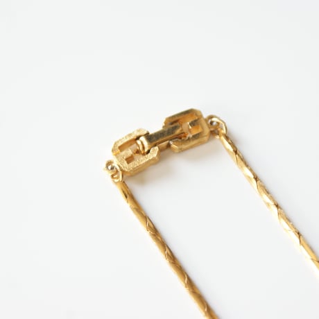 GIVENCHYジバンシィ ブランドロゴ ゴールド ネックレス / ヴィンテージジュエリー・アクセサリー