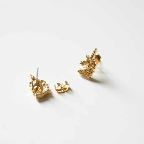 Special price【スペシャル プライス】AVONエイボン ユニコーン ラインストーン ピアス / ヴィンテージジュエリー・アクセサリー