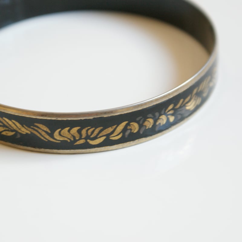 オーストリア買付】MARLENE オーストリアエナメル タイガー バングル