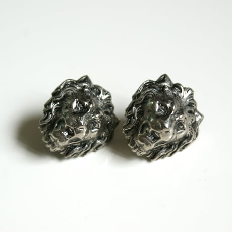 【アメリカ買付】Accessocraft NYC ライオン  獅子座 イヤリング  / ヴィンテージアクセサリー