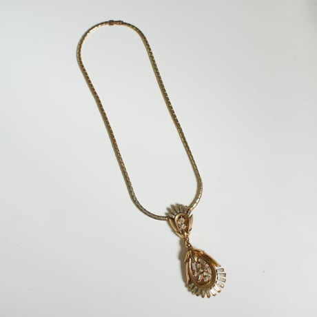 TRIFARIトリファリ アルフレッド・フィリップ  PAT.PEND ブローチ ネックレス/ ヴィンテージ・コスチュームジュエリー