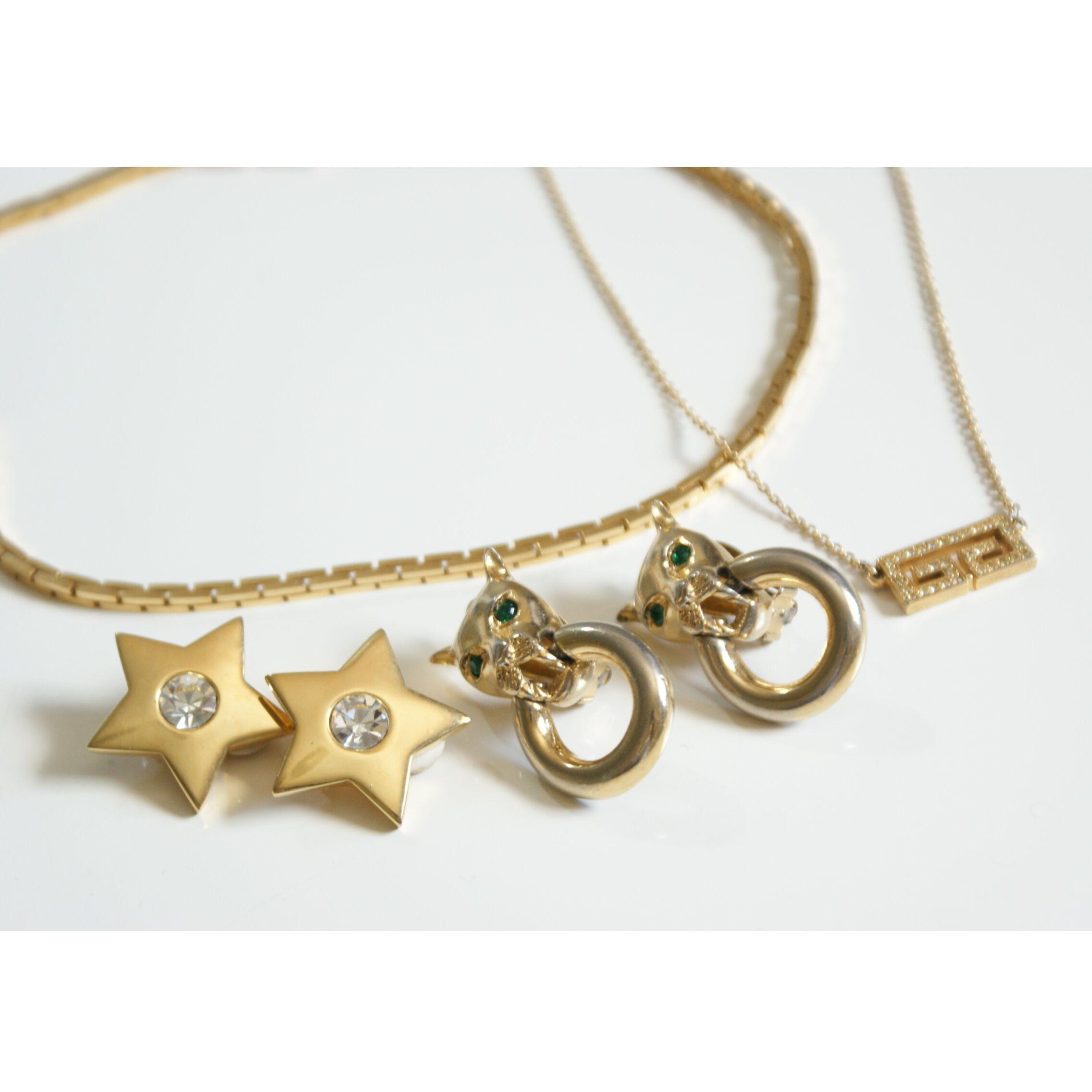 GIVENCHYジバンシィ スクエアチェーン チョーカーネックレス
