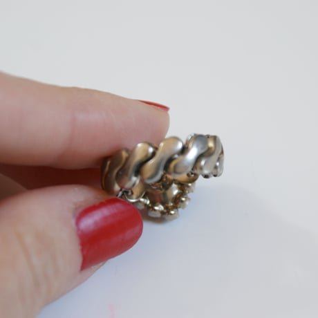 イギリス買付 ピンク ハート 指輪リング/ ヴィンテージジュエリー・アクセサリー