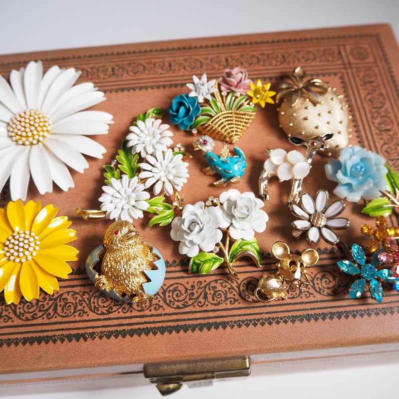 TRIFARIクラウントリファリ ターコイズブルー エナメル アヒル ミニ