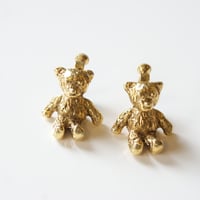Christmas Special price【スペシャル プライス】 テディベア  イヤリング / ヴィンテージ・アクセサリー