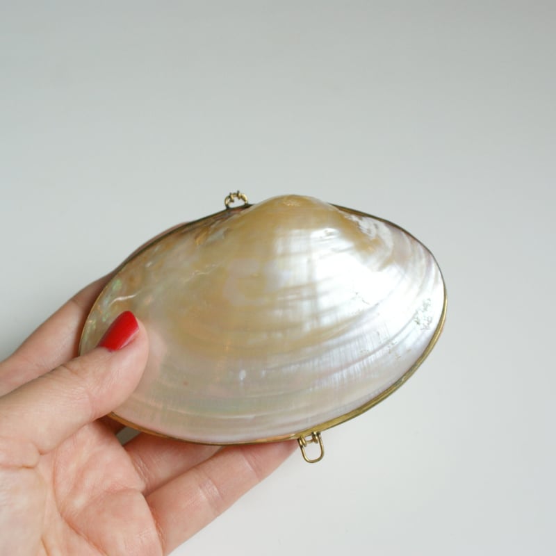 シェル マザーオブパール 小物入れ ロザリオケース