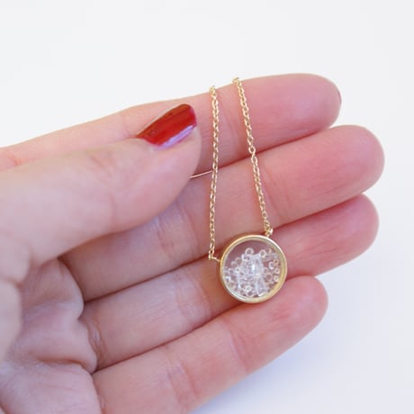 Special price【スペシャル プライス】クリアクリスタル  ネックレス/ ヴィンテージジュエリー・アクセサリー