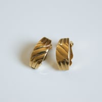 NINA RICCIニナリッチ シンプル フープ イヤリング / ヴィンテージアクセサリー