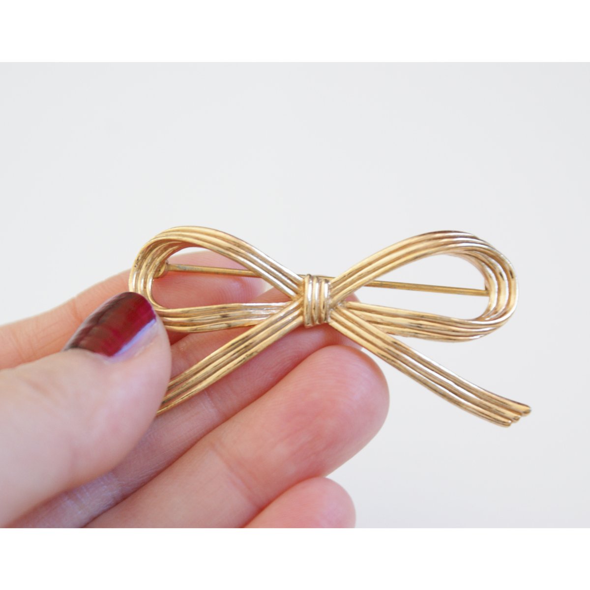 極美品 VINTAGE TRIFARI トリファリ 大ぶり ブローチ リボン 極美品 VINTAGE TRIFARI トリファリ 大ぶり ブローチ リボン 極美品