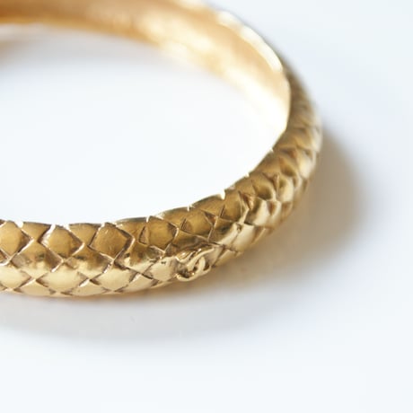 CHANELシャネル  ゴールド ココマーク バングルブレスレット / ヴィンテージアクセサリー