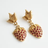 AVON エイボン ストロベリー ピアス/ ヴィンテージジュエリー ・アクセサリー