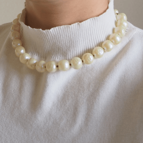 TRIFARIトリファリ バロック ポテト パール ネックレス / ヴィンテージアクセサリー・コスチュームジュエリー