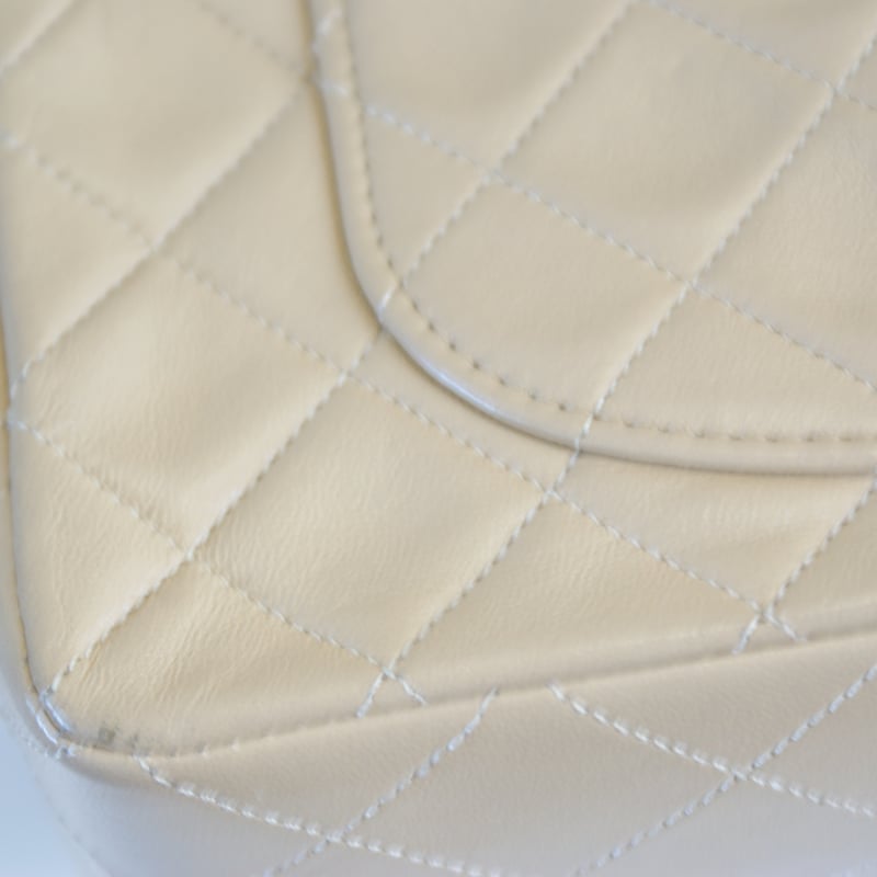 CHANELシャネル マトラッセベージュ 23 ダブルフラップ 箱BOX付