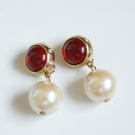 【アメリカ買付】GIVENCHYジバンシィ イヤリング / ヴィンテージ・コスチュームジュエリー
