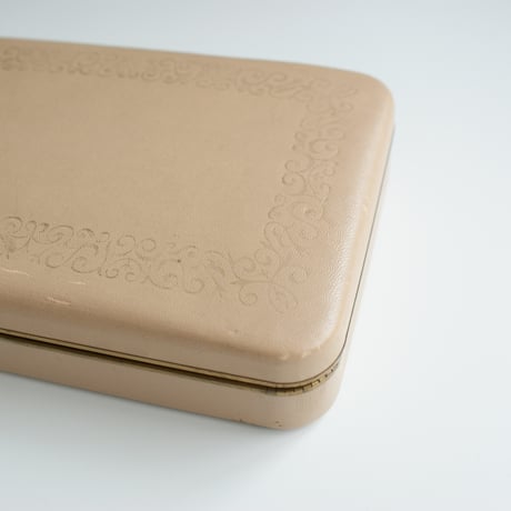 FARRINGTON MADE IN USA ピンク ベルベット トラベル ジュエリーボックス/ ヴィンテージ・アンティーク雑貨