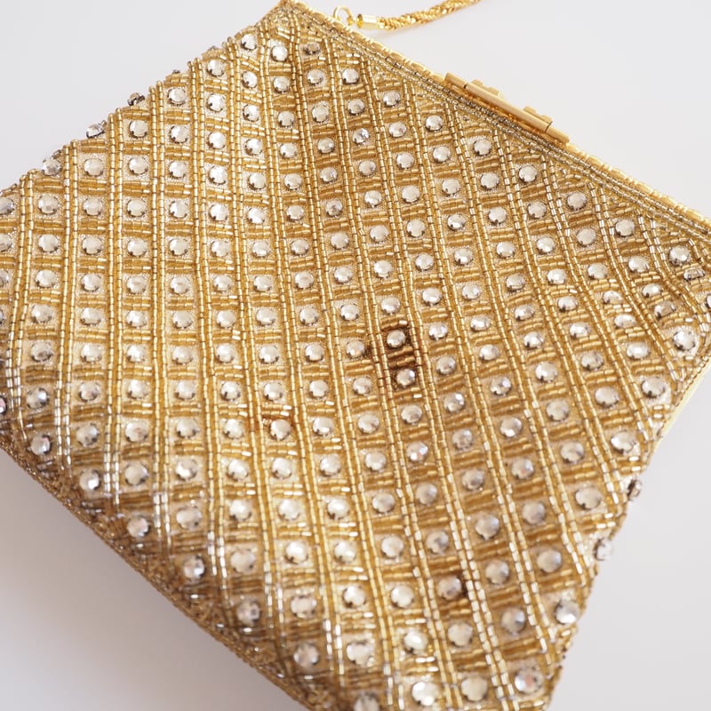 Special price【スペシャルプライス】ゴールド ビーズ ラインストーン