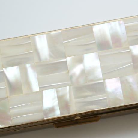 Special price【スペシャル プライス】【イギリス買付】シェル マザーオブパール 白蝶貝 ピルケース・小物入れ / ヴィンテージ・アンティーク雑貨