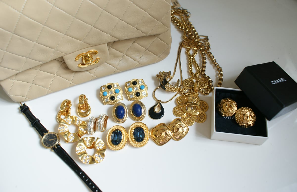 ジバンシィコスチュームジュエリーネックレスイヤリングビンテージ未使用品 フランス買付】GIVENCHYジバンシィ パンサー豹 イヤリング