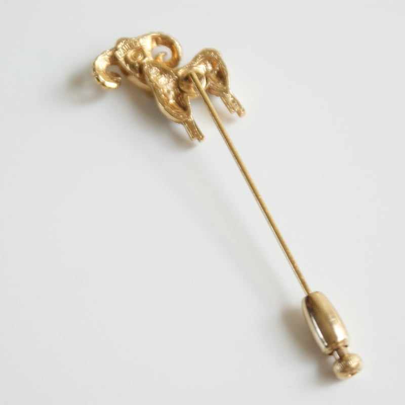 PANETTA パネッタ 羊 ラインストーン ハットピンブローチ