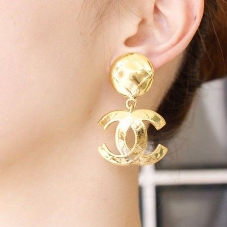 CHANELシャネル ココマーク イヤリング /  ヴィンテージ・コスチュームジュエリー