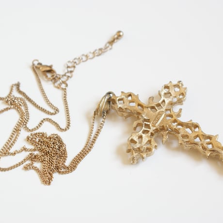 アメリカ買付 AVON エイボン ゴシッククロス ネックレス/ ヴィンテージアクセサリー