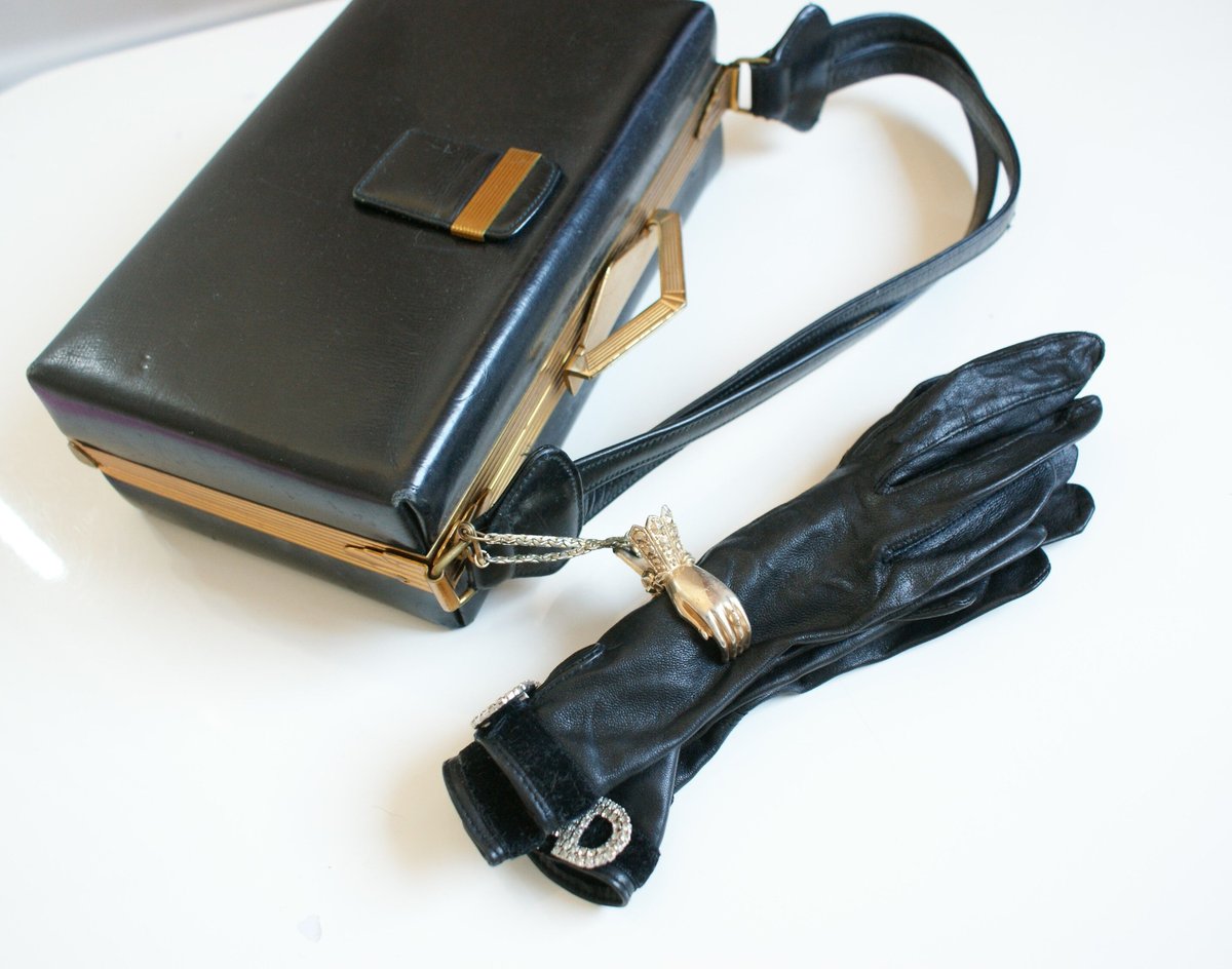 ハンドモチーフ グローブホルダー / ヴィンテージ・アンティーク