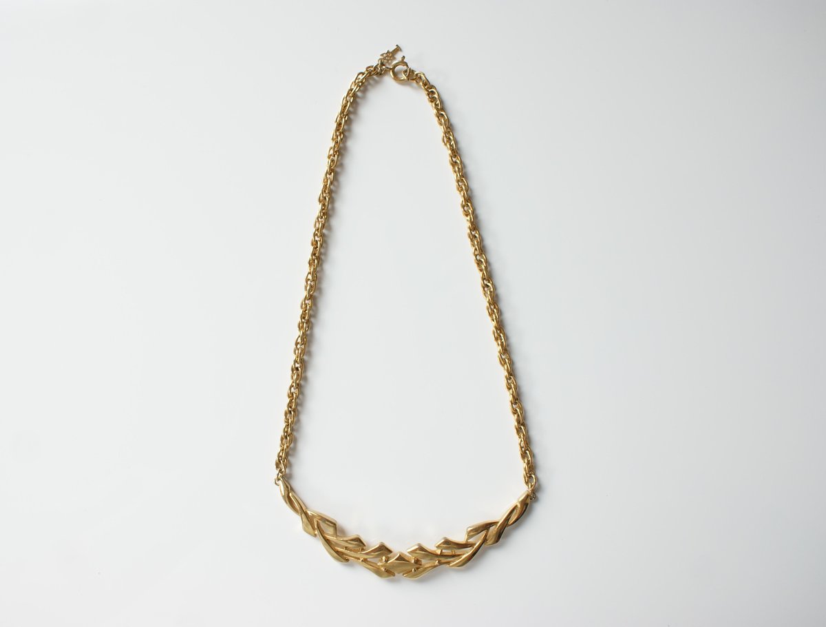 TRIFARIトリファリ ゴールドチョーカー ネックレス / ヴィンテージ