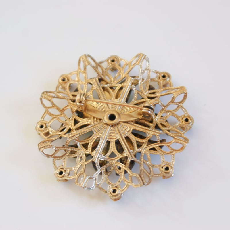 ヴィンテージ装飾ブローチ　コスチューム アンティークジュエリー｜ブローチ｜コスチューム・ヴィンテージ