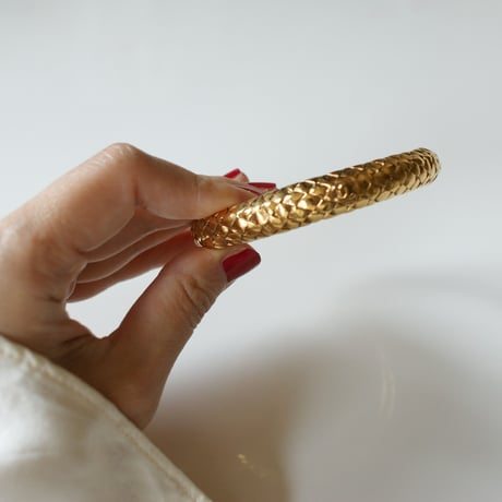 CHANELシャネル  ゴールド ココマーク バングルブレスレット / ヴィンテージアクセサリー
