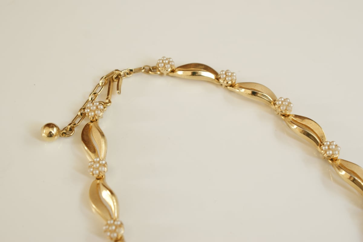 TTRIFARI トリファリ ネックレス ブルー お花 コスチュームジュエリー TTRIFARI トリファリ ネックレス ブルー お花 コスチューム