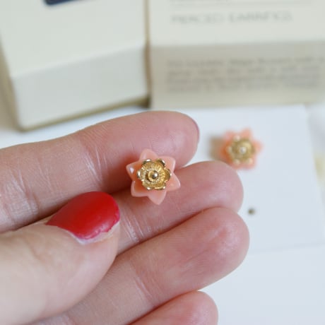 AVONエイボン   フラワー 3WAY ピアス / ヴィンテージジュエリー・アクセサリー