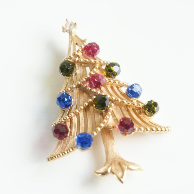 クラウントリファリ ブローチ ヴィンテージ torifari TRIFARIクラウントリファリ ホワイト パール 勿忘草 ハート ブローチ