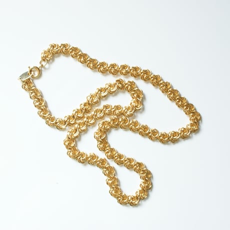 TRIFARI TMトリファリ サークルチェーン  ネックレス/ ヴィンテージ・コスチュームジュエリー