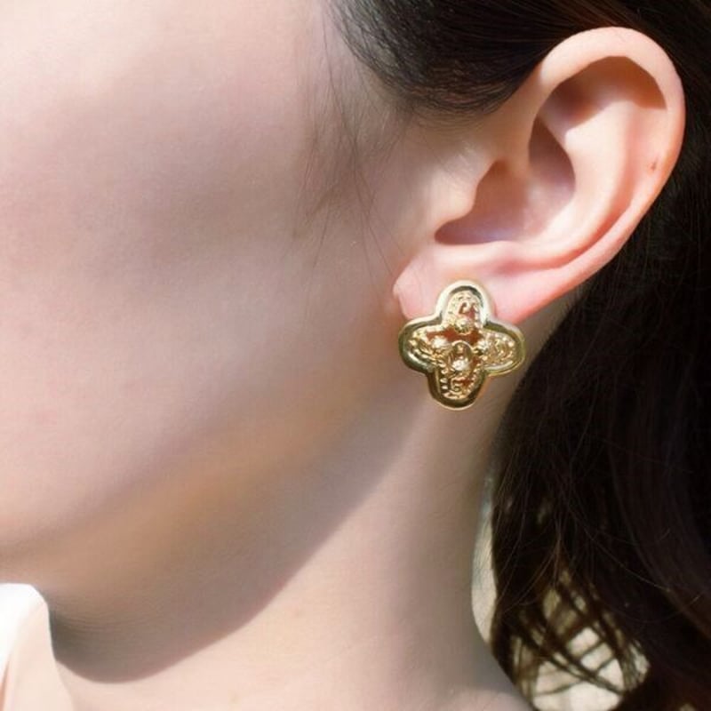 ニナリッチ　ヴィンテージ　フラワーブローチ　イヤリング セット ニナリッチヴィンテージイヤリング ニナリッチ ヴィンテージ