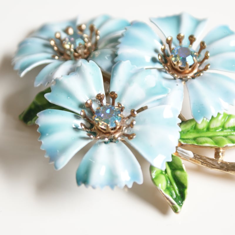 ヴィンテージ　BOUCHER ブーシェ　ブローチ　コスチュームジュエリー Marcel Boucher（マルセル・ブーシェ）ブローチ／ヴィンテージ