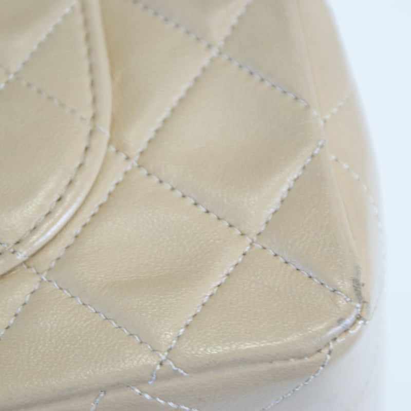 CHANELシャネル マトラッセベージュ 23 ダブルフラップ 箱BOX付