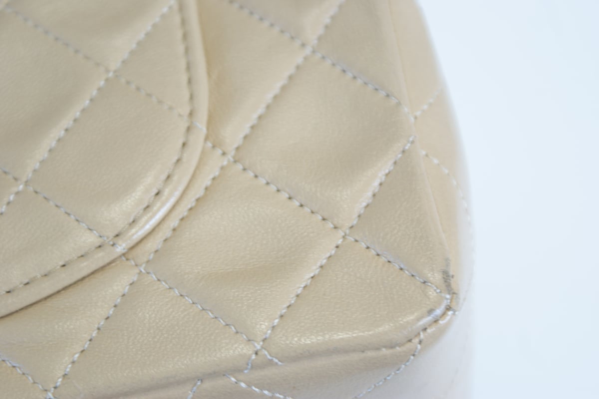 CHANELシャネル マトラッセベージュ 23 ダブルフラップ 箱BOX付